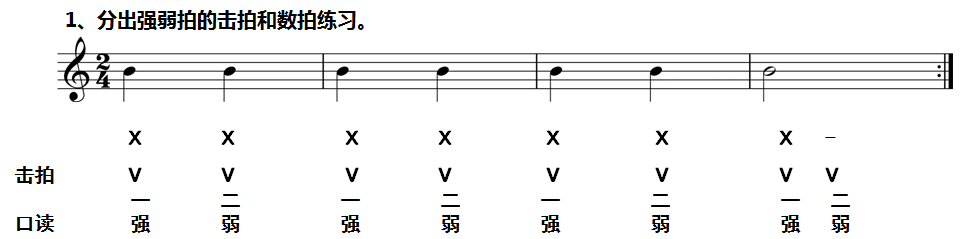 节拍中打拍子练习曲